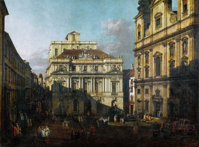 Platz vor der Universität von Bernardo Bellotto